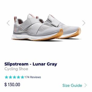 TIEM Slipstream Cycle Shoes in Lunar Gray